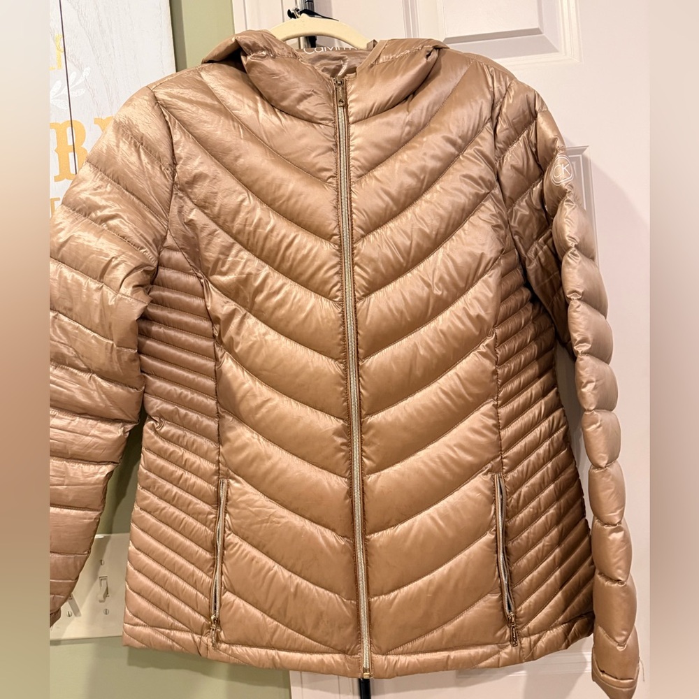 Calvin Klein Packable Lightweight Down Coat Jacket